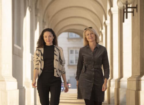 Thea Vestergaard og Izabella Winther